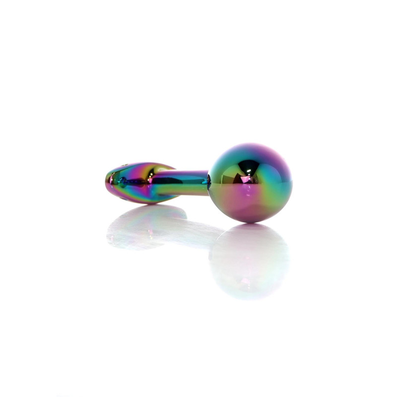Анальна пробка B - Series HeavyFun Curved Jewellery Multicolour Plug L