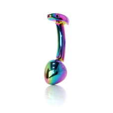 Анальная пробка B - Series HeavyFun Curved Jewellery Multicolour Plug L
