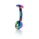 Анальна пробка B - Series HeavyFun Curved Jewellery Multicolour Plug L