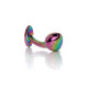 Анальна пробка B - Series HeavyFun Curved Jewellery Multicolour Plug L