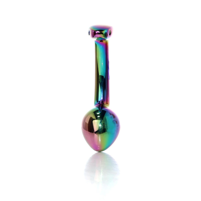 Анальна пробка B - Series HeavyFun Curved Jewellery Multicolour Plug L