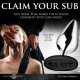 Анальна пробка Master Series Butt Slut Metal & Silicone Butt Plug - Silver