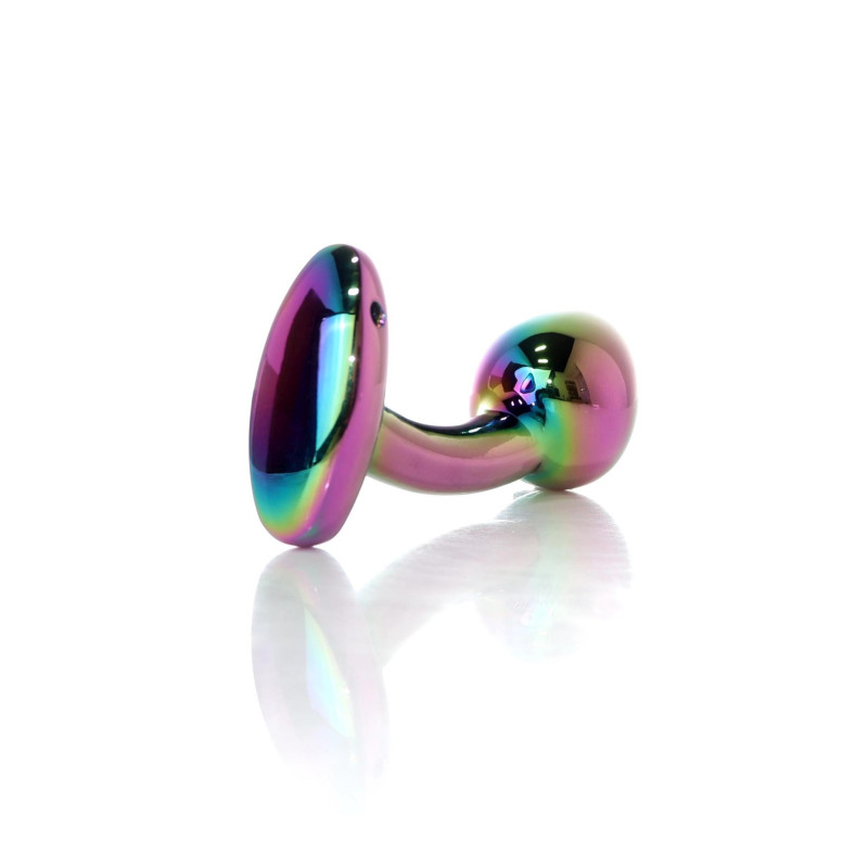 Анальна пробка B - Series HeavyFun Curved Jewellery Multicolour Plug L