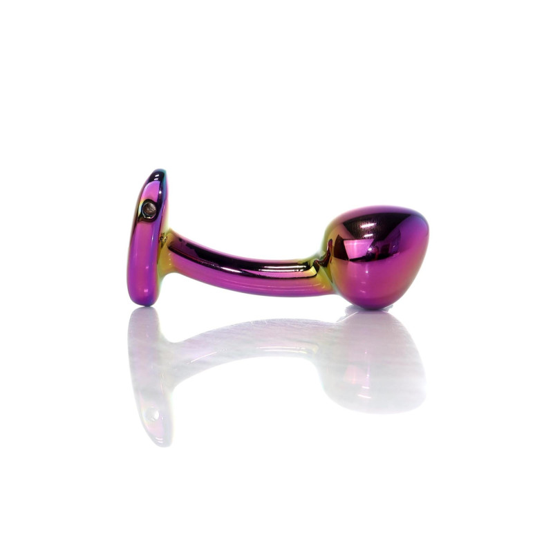 Анальная пробка B - Series HeavyFun Curved Jewellery Multicolour Plug M
