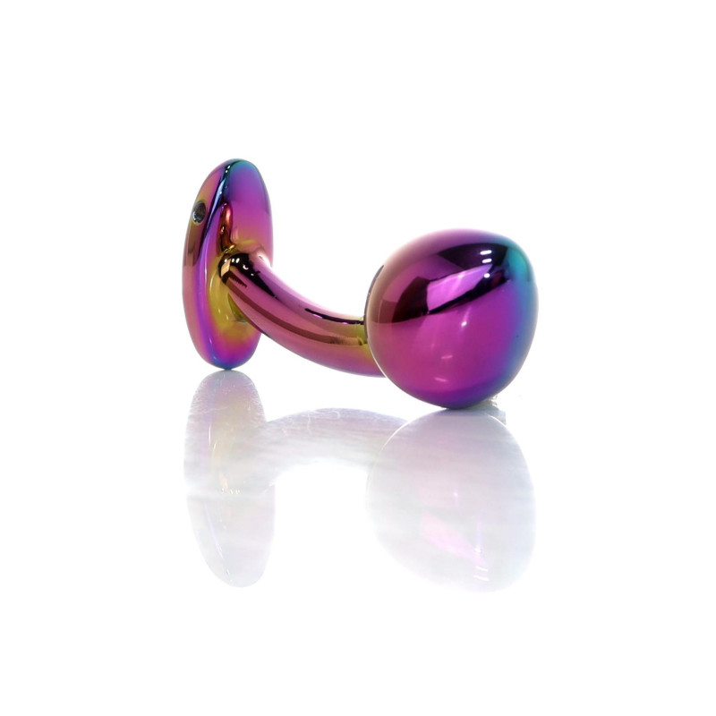 Анальная пробка B - Series HeavyFun Curved Jewellery Multicolour Plug M