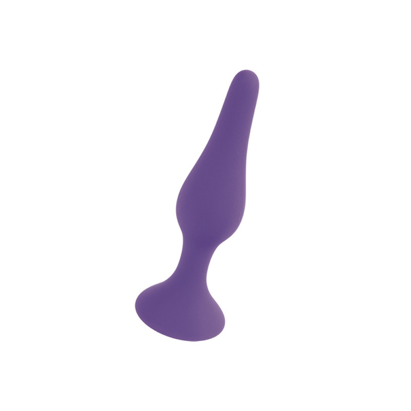 Анальна пробка B - Series HeavyFun Silicone Plug S Purple