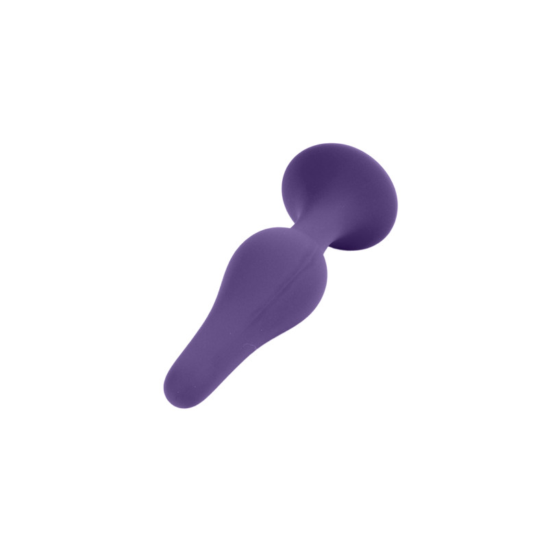 Анальна пробка B - Series HeavyFun Silicone Plug S Purple