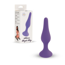 Анальная пробка B - Series HeavyFun Silicone Plug S Purple
