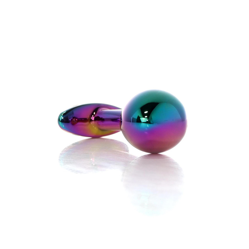 Анальная пробка B - Series HeavyFun Curved Jewellery Multicolour Plug M