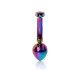 Анальная пробка B - Series HeavyFun Curved Jewellery Multicolour Plug M