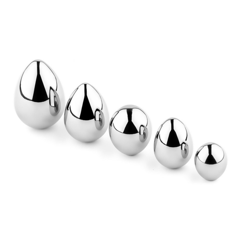Анальная пробка с сменными элементами B - Series HeavyFun Jewellery Metal Anal Plug No. 3
