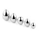 Анальная пробка с сменными элементами B - Series HeavyFun Jewellery Metal Anal Plug No. 3