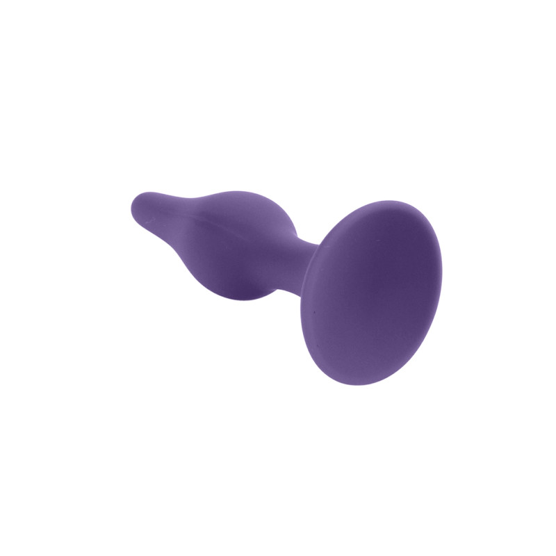Анальна пробка B - Series HeavyFun Silicone Plug S Purple
