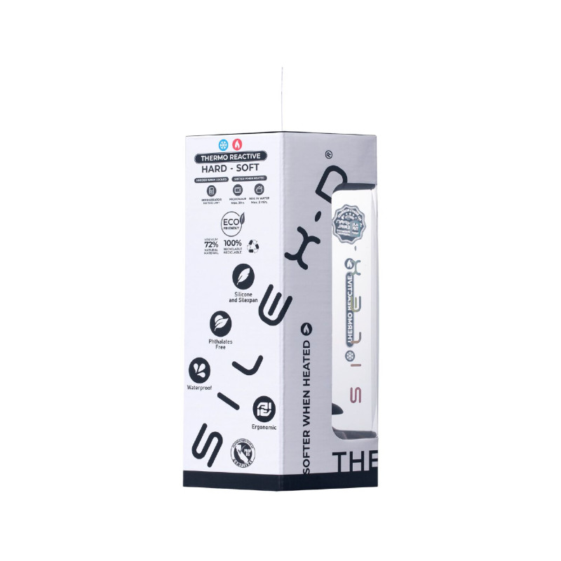 Анальна пробка SilexD (Model 2 size M), двошарова, силікон+Silexpan