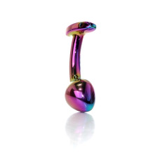 Анальная пробка B - Series HeavyFun Curved Jewellery Multicolour Plug M