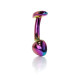 Анальная пробка B - Series HeavyFun Curved Jewellery Multicolour Plug M