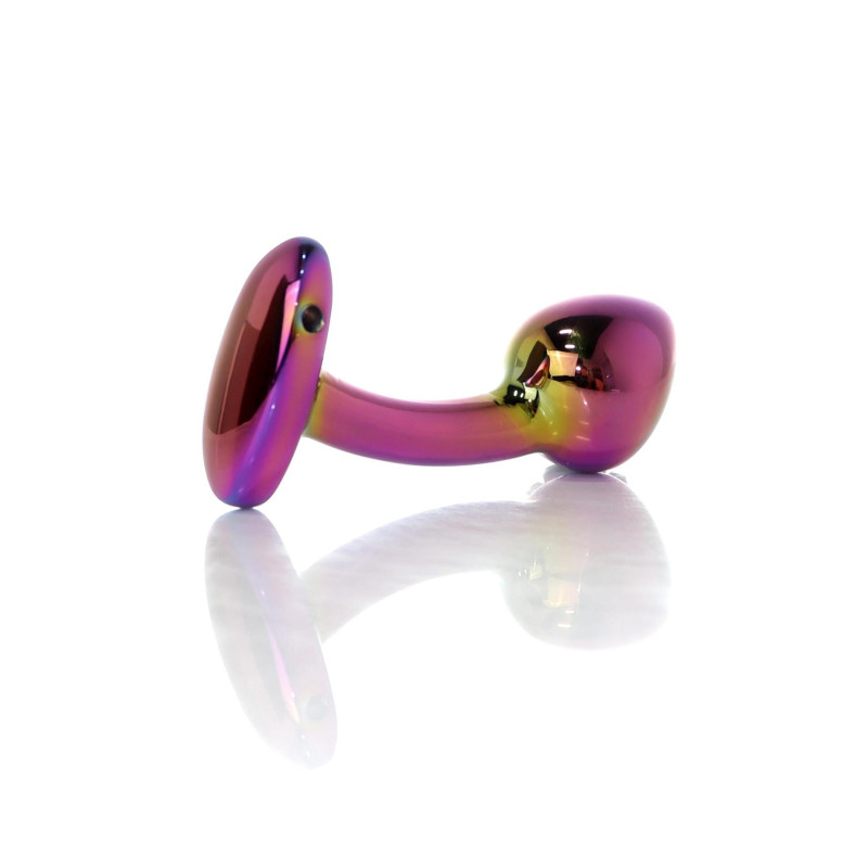 Анальная пробка B - Series HeavyFun Curved Jewellery Multicolour Plug M