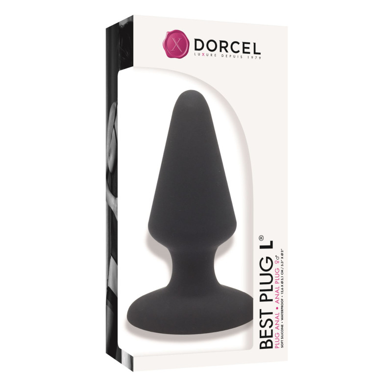 Анальная пробка Marc Dorcel Best Plug Черная L