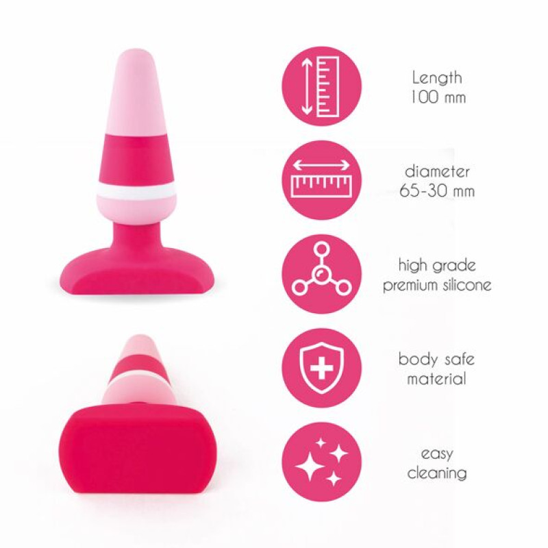 Анальна пробка FeelzToys Plugz Butt Plug Colors Nr. 2