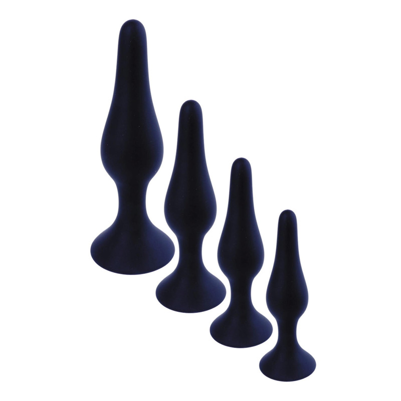 Анальная пробка B - Series HeavyFun Silicone Plug XL Black