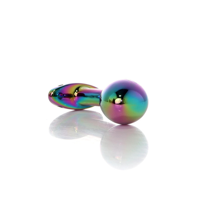 Анальна пробка B - Series HeavyFun Curved Jewellery Multicolour Plug S