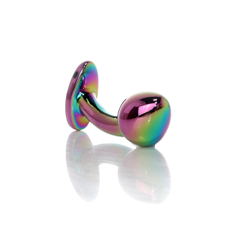 Анальна пробка B - Series HeavyFun Curved Jewellery Multicolour Plug S