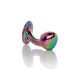 Анальна пробка B - Series HeavyFun Curved Jewellery Multicolour Plug S