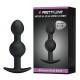 Анальна пробка Pretty Love silicone Anal balls Чорна BI0395