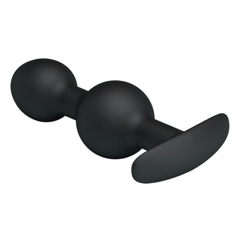 Анальна пробка Pretty Love silicone Anal balls Чорна BI0395