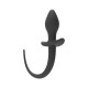 Анальна пробка Erospace Wild Play Anal Plug With Tail C3