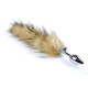 Анальная пробка B – Series HeavyFun Fox Tail, диаметр 2,7 см, длина 6,5 см, Brown