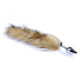 Анальная пробка B – Series HeavyFun Fox Tail, диаметр 2,7 см, длина 6,5 см, Brown