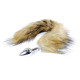 Анальная пробка B – Series HeavyFun Fox Tail, диаметр 2,7 см, длина 6,5 см, Brown