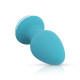 Анальная вибропробка Cala Azul – Blanca Vibrating anal plug, 10 режимов