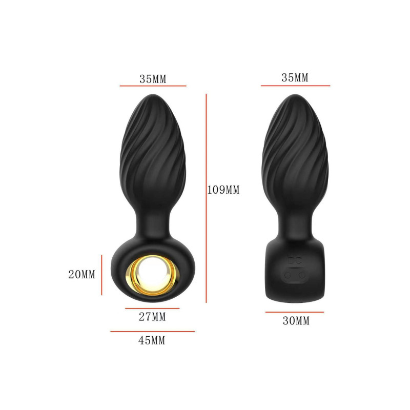 Анальная пробка B - Series Cute Aisi Twisting Anal Plug