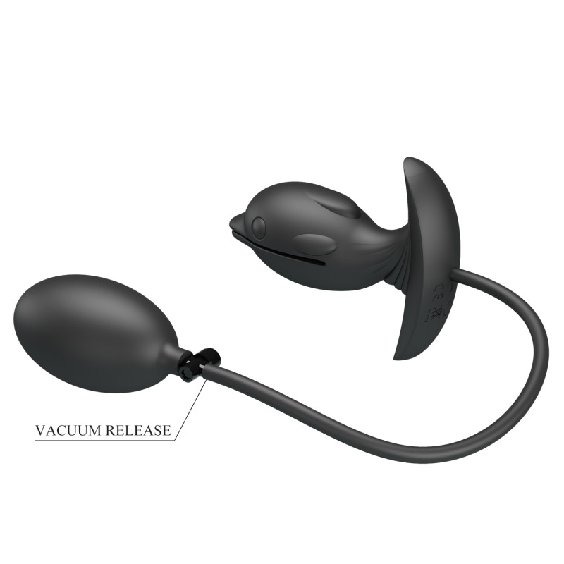 Анальная пробка Pretty Love Hanson Anal Plug Black