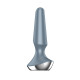 Анальна смарт-вібропробка Satisfyer Plug-ilicious 2 Синя