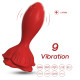 Анальная пробка B - Series Joy Rosenberg Red, 9 Vibration Functions