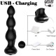 Анальная пробка B - Series Cute Anal Beads, Remote Controler