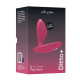 Анальная смарт-вибропробка We-Vibe Ditto+ Cosmic Pink, 10 режимов, пульт ДУ