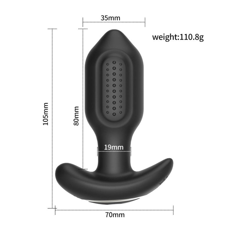 Анальная пробка B - Series Lyla Vibrating Anal Plug, APP