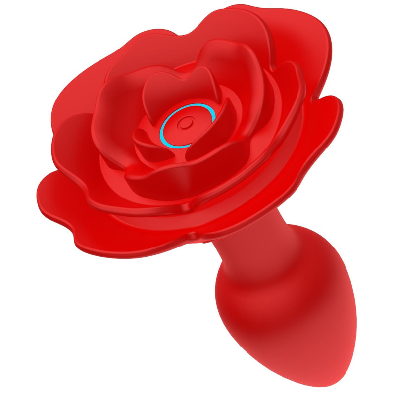 Анальная пробка B - Series Cute Rose Rotating Anal Plug