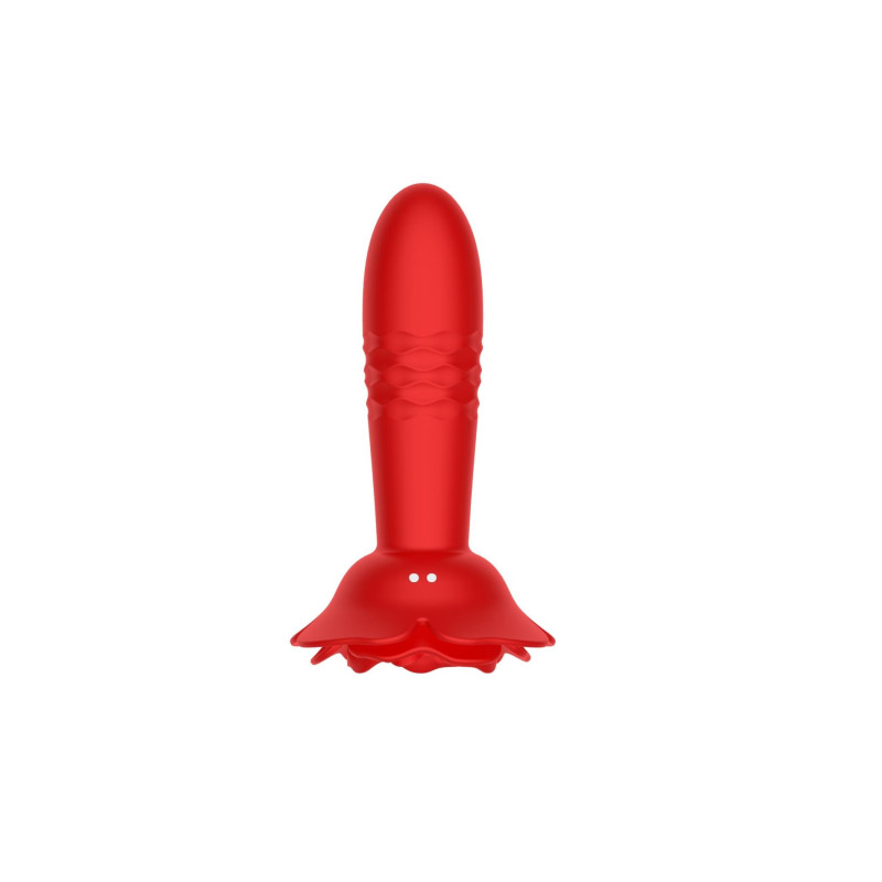 Анальная пробка B - Series Cute Rose Thrusting Anal Plug