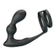 Анальная пробка с эрекционным кольцом Mr Play Remote Control Vibrating Prostate Massager