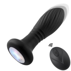 Анальная пробка B - Series Cute Thrusting Anal Plug Black