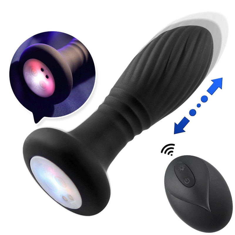 Анальная пробка B - Series Cute Thrusting Anal Plug Black