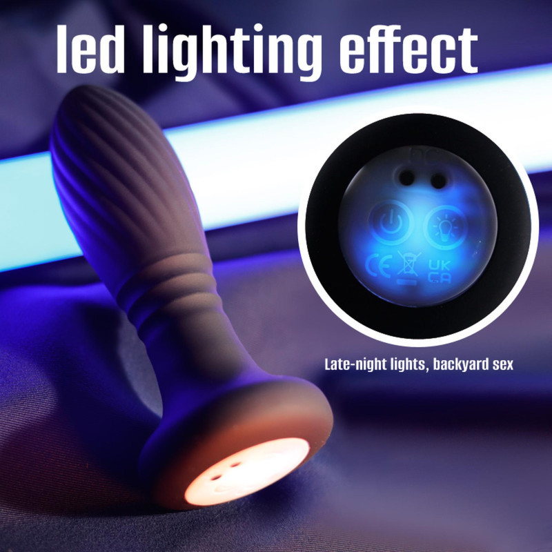 Анальная пробка B - Series Cute Thrusting Anal Plug Black