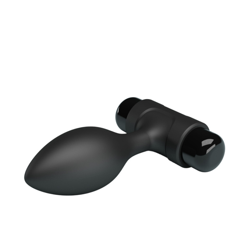 Анальна пробка Pretty Love Vibra Butt Plug Black
