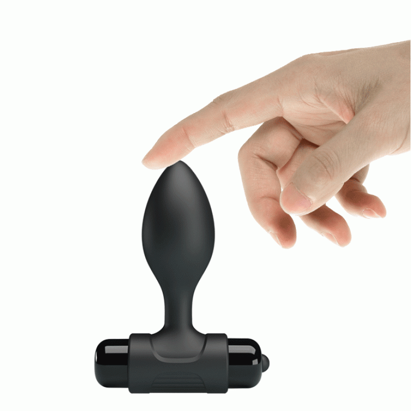 Анальна пробка Pretty Love Vibra Butt Plug Black