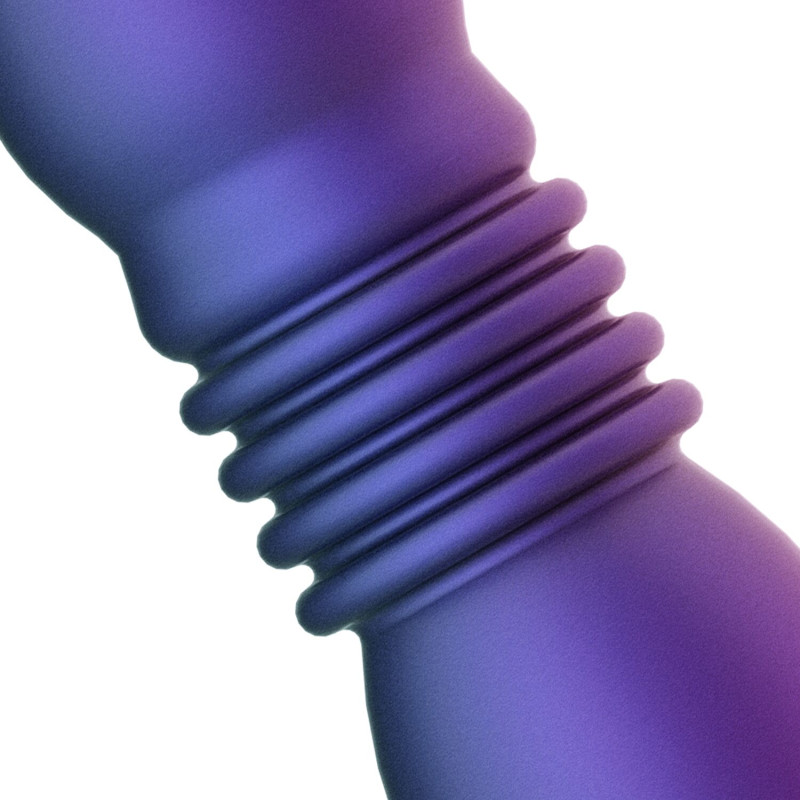 Анальная пробка с вибрацией и пульсацией Hueman – Supernova Thrusting Buttplug